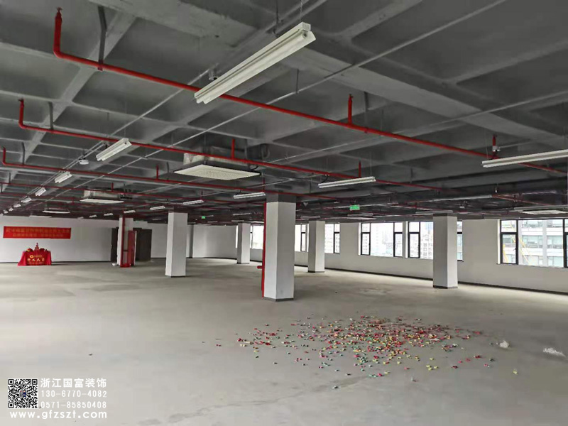 恭祝杭州西湖區(qū)華星科技大廈展廳裝修開工大吉