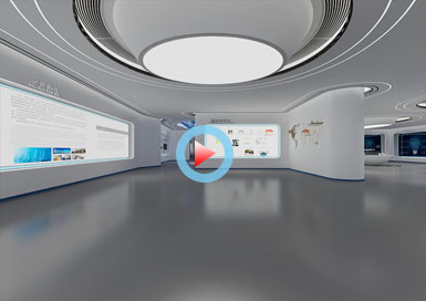 慧聯達科技展廳全景案例