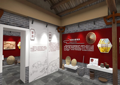 農民農具展館裝修設計案例效果圖