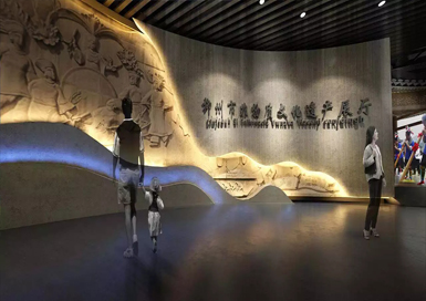 湖南非遺物質文化展廳裝修設計案例