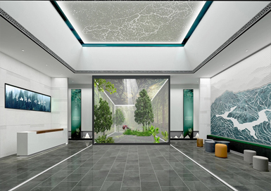 森林主題博物館裝修設計案例