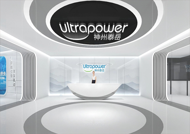 IT科技企業(yè)展廳裝修設(shè)計(jì)案例效果圖