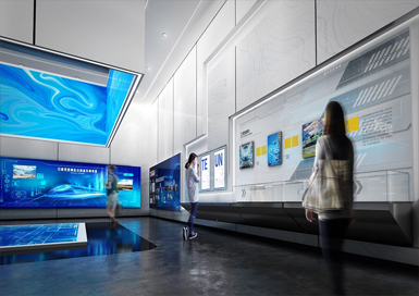 地質科普館裝修設計案例效果圖