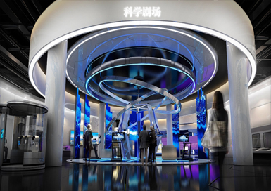 杭州科技館裝修設(shè)計(jì)案例效果圖
