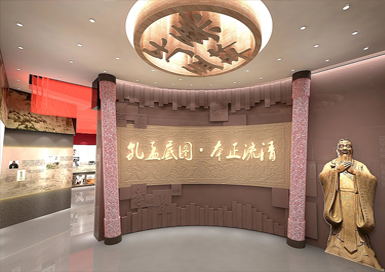 黨建教育展廳裝修設(shè)計(jì)案例效果圖