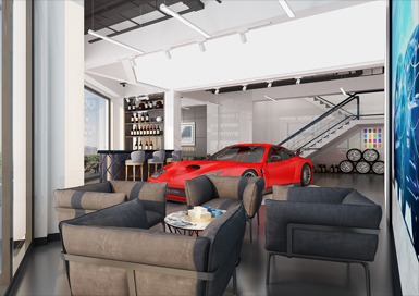 杭州汽車銷售展廳裝修設(shè)計案例