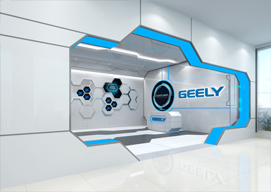 汽車(chē)智能科技展廳裝修設(shè)計(jì)案例