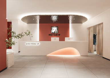 杭州婚紗攝影店裝修設計效果圖