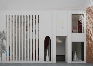 時光里婚紗定制攝影館裝修效果圖