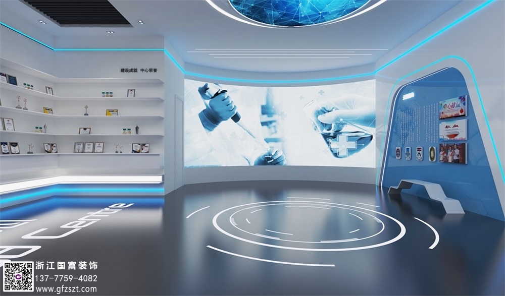 展廳設計怎樣在眾多的展位中突出良好的視覺效