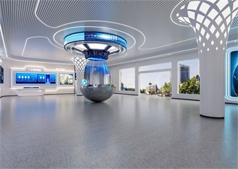 電聲展廳裝修設計案例效果圖