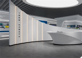 區(qū)域產(chǎn)業(yè)規(guī)劃展廳設(shè)計(jì)效果圖