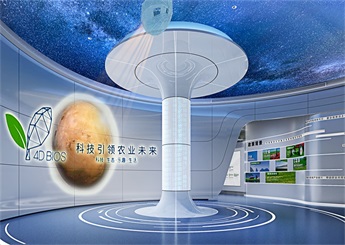 生態(tài)農(nóng)業(yè)科普展廳裝修設(shè)計(jì)效果圖