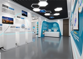 玻璃科技展廳設(shè)計(jì)裝修案例效果圖